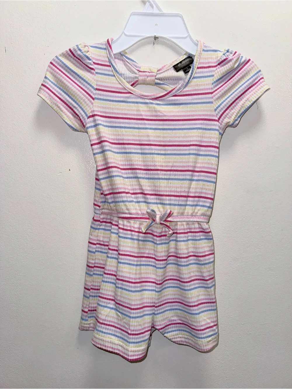 Girls Gray Top & Pink Rainbow 'Love' bundle